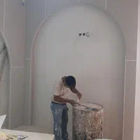 گچکاری تخریب شومینه گچ کارتعمیرات پنل گچی خورده کا|خدمات پیشه و مهارت|تهران, سید خندان (جلفا)|دیوار