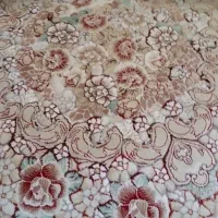 فرش قالیچه گرد گل برجسته|فرش|تهران, گرگان|دیوار