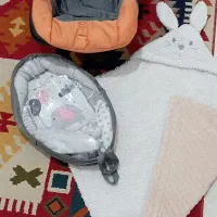 کریرطوسی نارنجی ،پتو دور پیچ نوزاد ،واغوشی|اسباب و اثاث بچه|ماهدشت, |دیوار