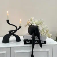 گلدان فیگور پا در رنگ بندی ( گالری صابری)