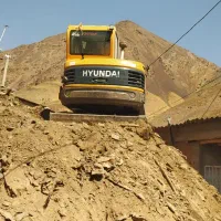 مینی بیل زنجیری هیوندای معاوضه با بیل بکهو