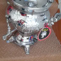 سماور گازی نو ۶لیتری|سماور، چای‌ساز، قهوه‌ساز|قم, دروازه چوبی|دیوار