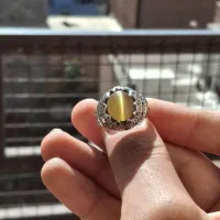 انگشتر دستساز با مخراج زمرد