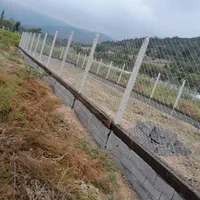 تولید فنس وپایه بتنی واجرای فنس کشی گلستانه