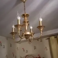 لوستر فلزی 4 شاخه
