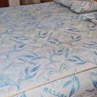 سرویس خواب چوبی به همراه خوشخواب|تخت و سرویس خواب|بندر انزلی, تختی|دیوار