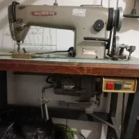 چرخ صنعتی و چرخ سر دوز کم کار در حد نو