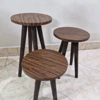 پایه گلدون چوبی