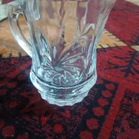 لیوان دسته دار ایرانی دستی ۴۲۰