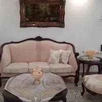 سرویس مبلمان ۹ نفره میز غذاخوری ویترین