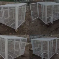 قفس کبوتر .قفس سگ .جفت کن