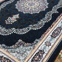 ۳جفت فرش ۹متری ترمه سورمه‌ای