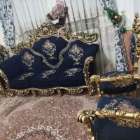 مبل سلطنتی 9نفره|مبلمان خانگی و میز عسلی|یاسوج, |دیوار