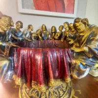 مجسمه شام آخر شیرینی خوری|مجسمه، تندیس، ماکت|تهران, سید خندان (جلفا)|دیوار