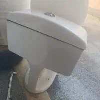 توالت فرنگی دست شویی .فلاش تانک