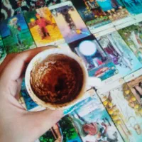 فال قهوه و تاروت باهم ۱۰۰ تومن