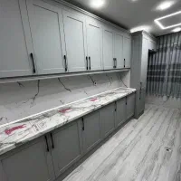 کابینت آشپز خانه MDF هایگلاس پیش ساخته ارینب|مصالح و تجهیزات ساختمان|سنندج, |دیوار