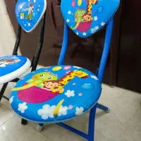 دو عدد صندلی تاشو کودک|اسباب‌‌بازی|مشهد, کوه سنگی|دیوار