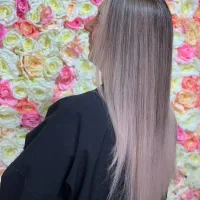 مدل رنگ و لایت موی بلند