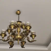 لوستر برنجی