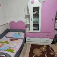 کمد وتخت نوجوان کاملا سالم و نو