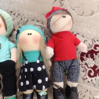 عروسک|اسباب‌بازی بچه|قم, حاج خلیل|دیوار