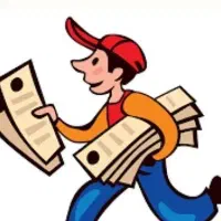 تراکت پخش میکنم