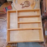 جا قاشقی های تمام چوبی ۳۰سانتی اک|آب‌چکان و نظم‌دهنده ظروف|قم, شهرک فاطمیه|دیوار