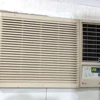کولر پنجره ای ال جی 12000|کولر گازی و فن‌کوئل|رشت, سلیمانداراب|دیوار
