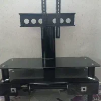 میز تلویزیون شیشه ای دو کشو با پایه دیواری|میز تلویزیون|مشهد, بهمن|دیوار