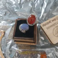 انگشتر نقره با نگین عقیق یمن، دستبند کارتیر ژوپینگ