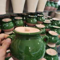 دیزی خوری سفالی سفال کوزه پتوس سانسوریا|ظروف پختوپز|قم, نیروگاه|دیوار