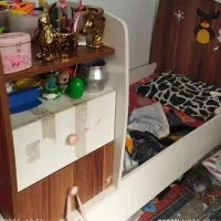 تخت نوجوان و میز مطالعه|اسباب و اثاث بچه|یاسوج, |دیوار