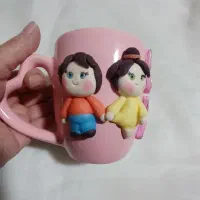 ماگ عمده ساده و عروسکی|ظروف سرو و پذیرایی|ورامین, ورامین|دیوار