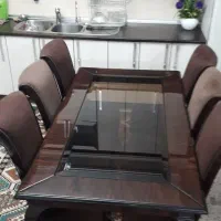 میز نهار خوری|میز و صندلی غذاخوری|بجنورد, |دیوار