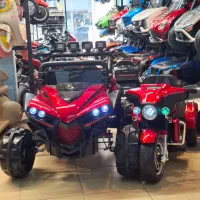 ماشین شارژی پولارایس قرمز متالیک هارلی قرمزمتالیک