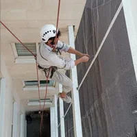 پیچ ورولپلاک رول پلاک کردن سنگ نما باطناب راپل کار|خدمات پیشه و مهارت|پاکدشت, پاکدشت (مامازند)|دیوار