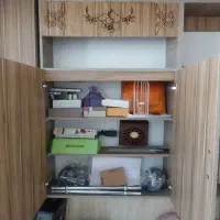 کمد دیواری همراه تخت ۲نفره تاشو|تخت و سرویس خواب|زنجان, |دیوار