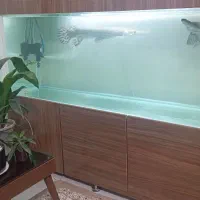 آکواریوم بدون ماهی و تجهیزات