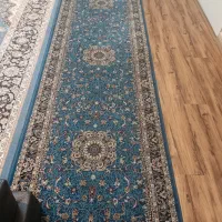 دوتافرش کناره در حد نو|فرش|میانه, |دیوار