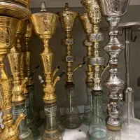 قلیون عربی برنجی