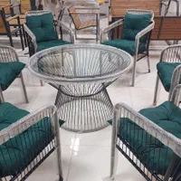 مبلمان فلزی ویلایی باغ روفگاردن بامبو مدل bamboo77|صندلی و نیمکت|چهارباغ, |دیوار