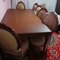 میز غذا خوری|میز و صندلی غذاخوری|قم, زنبیل آباد|دیوار