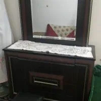 تخت خواب دو نفره همراه با تشک|تخت و سرویس خواب|زاهدان, |دیوار