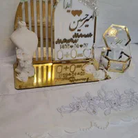 استند اثر انگشت و عقد و نامزدی|صنایع دستی و سایر لوازم تزئینی|کرج, گلشهر|دیوار
