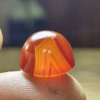 عقیق یمنی طوق دار