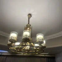 لوستر نو هشت شاخه همراه بالامپ