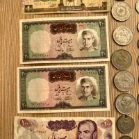 اسکناس و سکه قدیمی عتیقه ایرانی و خارجی