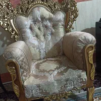 مبل هفت نفره نیمه استیل|مبلمان خانگی و میز عسلی|قرچک, باقرآباد|دیوار