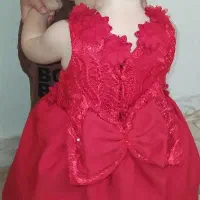 لباس مجلسی عروسکی نوزادی|کفش و لباس بچه|پرند, فاز ۱|دیوار